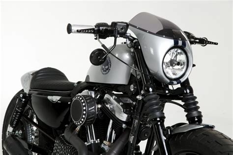 Thunderbike Silver H D Forty Eight Sportster Xl X Cafe Racer