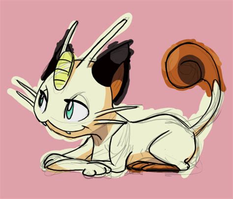 Meowth - Meowth Fan Art (28666624) - Fanpop