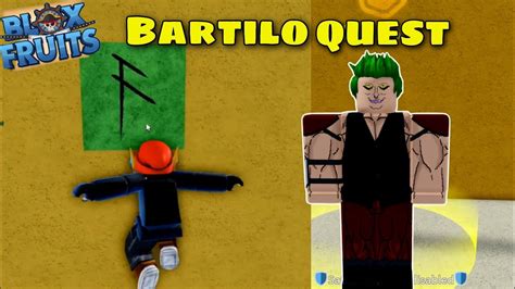 How To Do The Bartilo Quest Colosseum Quest Puzzle Bloxfruits