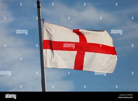 Flag of St.George, the flag of England Stock Photo - Alamy