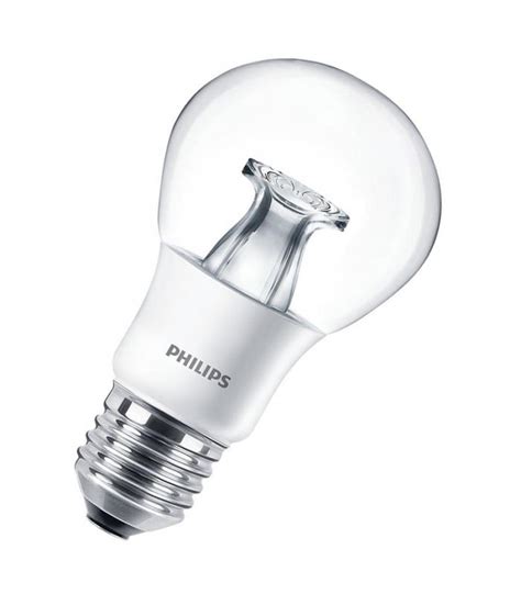 Master LedBulb DT 6 40W 220 240V 827 A60 CL E27 Dimmable Philips