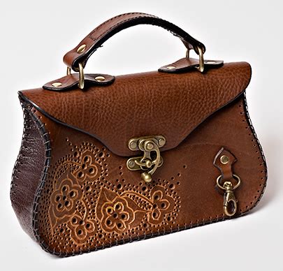 Handcrafted Brown Leather Bag Zahira S Leather