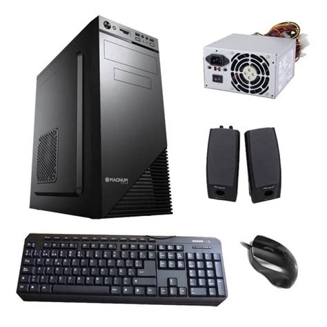 Gabinete Kit Magnum Tech MT K835 ATX Con Fuente Negro Deffo Argentina