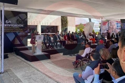 Alcalde participó en el evento de certificación de la norma en igualdad