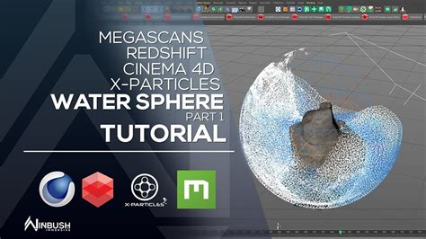 Water Sphere Tutorial Part 1 Cinema 4d X Particles Redshift YouTube