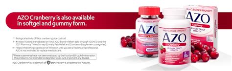 Azo Cranberry Urinary Tract Health Dietary Supplement 1 Serving 1