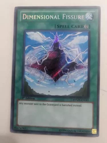 Dimensional Fissure Secret Rare Yugioh