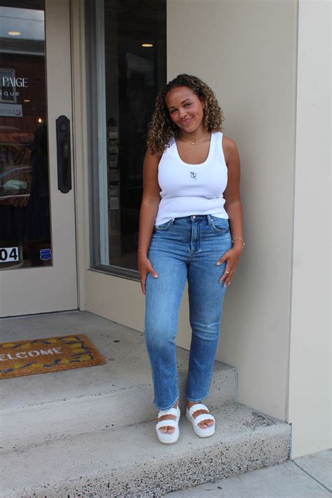 Nude Iconic Tank Blank Paige Boutique