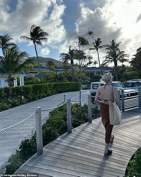 Ashley Benson Flaunts Her Incredible Figure In A Lime Green Bikini On A