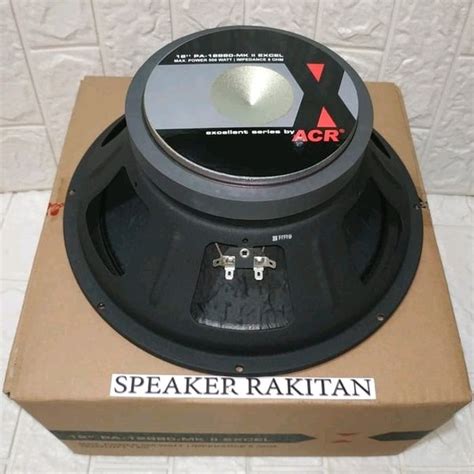 Jual Speaker Middle ACR 12 Inch PA 12880 MK2 Excellent Di Lapak SPEAKER