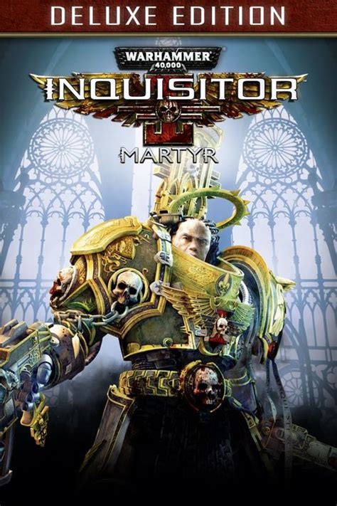 Warhammer 40 000 Inquisitor Martyr Deluxe Edition 2018 Box Cover