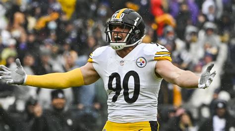 T J Watt Sends Encouraging Tweet Following Pec Injury Yardbarker