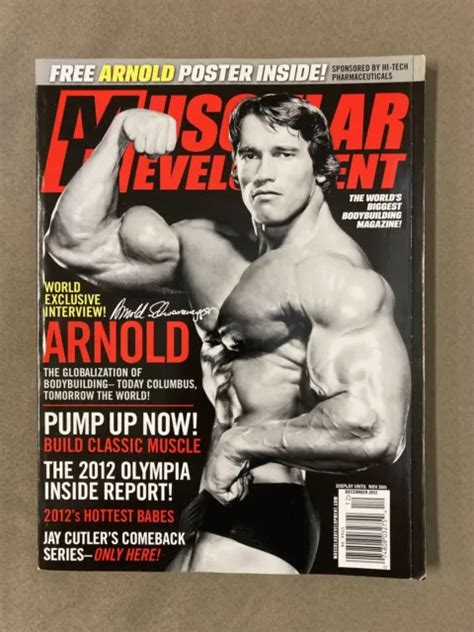 Muscular Development Bodybuilding Muscle Magazine Arnold Schwarzenegger