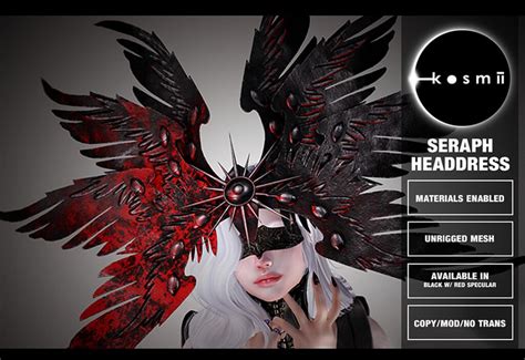 Second Life Marketplace Kosmii Seraph Headdress