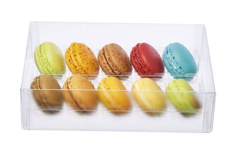 Bo Te Transparente Pour Macarons La Boutique Hop