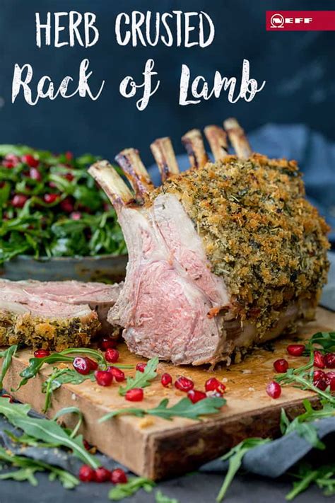 Herb Crusted Rack of Lamb - Nicky's Kitchen Sanctuary