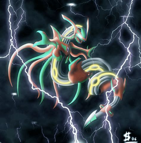 Pokemon Rayquaza Vs Deoxys