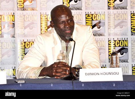 Djimon Hounsou during the 'Guardians of the Galaxy' pressconference at ...