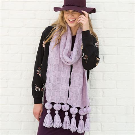 Ravelry Purple Knit Super Scarf Pattern By Alexandra Davidoff