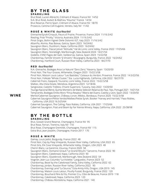 Drinks - Char Nashville