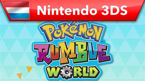 Pok Mon Rumble World Nintendo Eshop Trailer Nintendo Ds Youtube