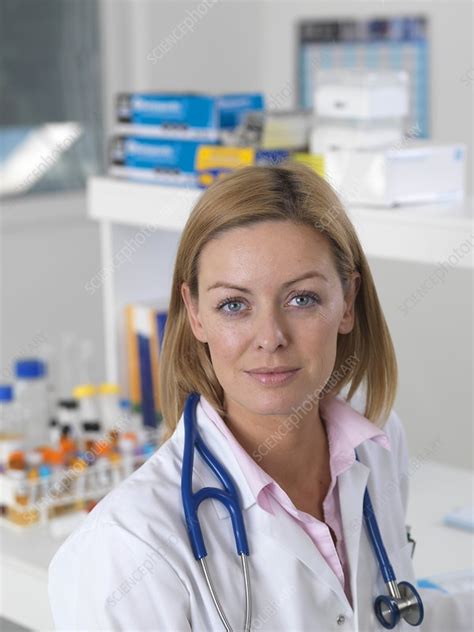 Doctor In Clinic Stock Image F011 6573 Science Photo Library