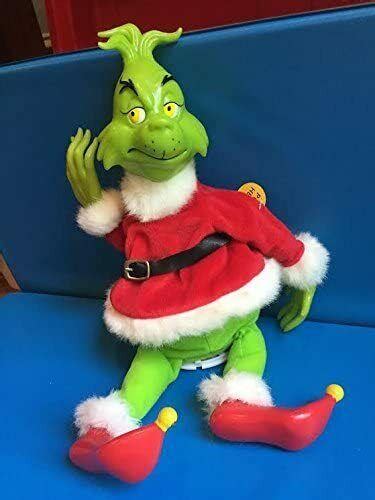 Gemmy Dr Seuss The Grinch Animated Dancing Grinch 2000 Rare