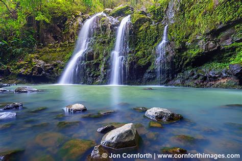 Upper Waikani Falls 2 Photo, Picture, Print | Cornforth Images