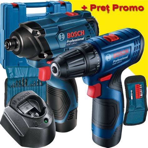 Bosch Kit Scule V Lei Gsr Li Masina De Gaurit Si