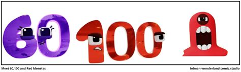 Meet 60,100 and Red Monster. - Comic Studio