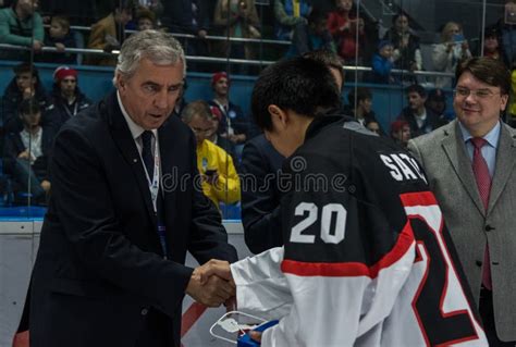 Campeonatos Mundiais Do Hóquei Em Gelo U18 De IIHF No Estádio De Palats