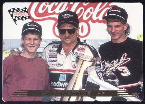 Dale Earnhardt Dale Earnhardt Jr Kerry Earnhardt 1993 Action