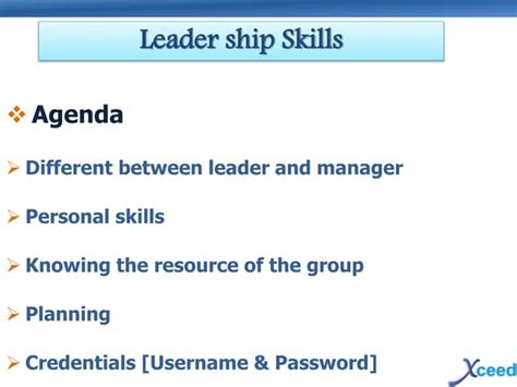 Leader-ship-Skills | PPT