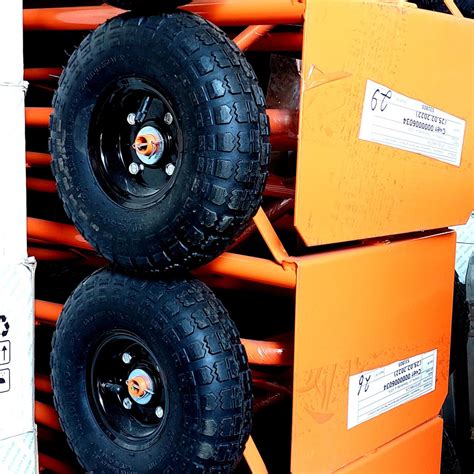 Тележка ручная 2-х колесная НТ1805, г/п 150кг, п/н колеса d260мм ...