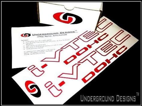 Amazon Underground Designs I Vtec Dohc Pair X Vinyl Decal