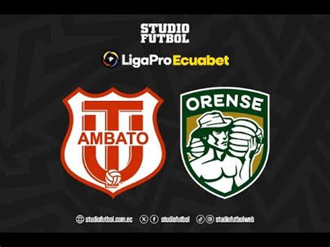 T Cnico Universitario Orense Resumen De La Ligapro Fecha