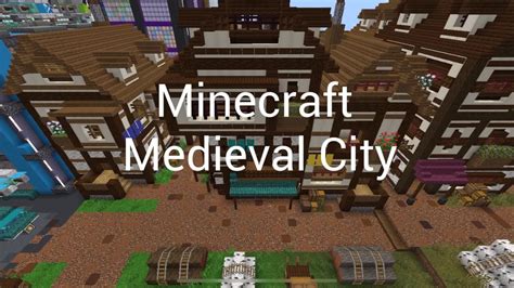 Medieval Town : r/Minecraftbuilds