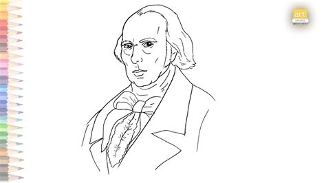 Coloring Pages President James Madison