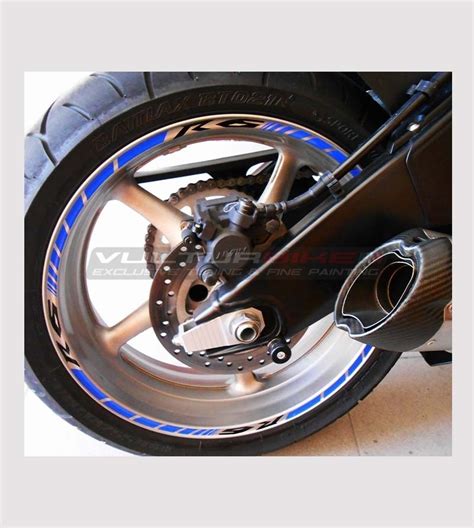 Customizable Motorcycle Wheels Stickers Yamaha R6