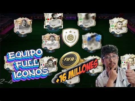 Mi Mejor Equipo Full Iconos En Fifa Squad Builder Fifa De