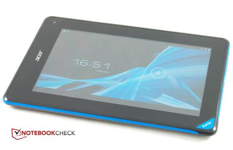 Test Acer Iconia B A Tablet Notebookcheck Tests