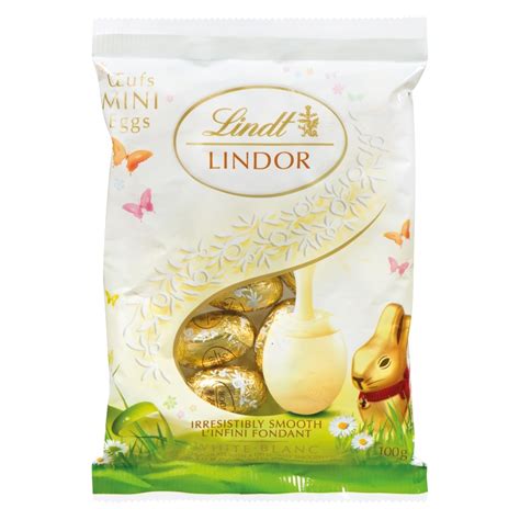 White Lindor Mini Egg Bag