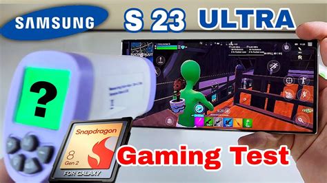 Galaxy S23 Ultra GAMING TEST Medicion De Temperaturas YouTube