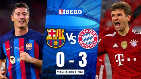 BARCELONA 0 3 BAYERN MUNICH EN VIVO FASE DE GRUPOS De La CHAMPIONS