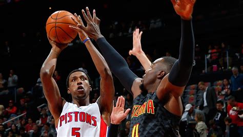 Pistons Surprise Hawks Win Season Opener