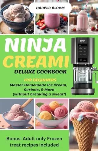 BLOOM LIVRE de recettes de luxe Ninja Creami pour débutants maître