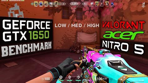 Valorant Gtx Acer Nitro Benchmark Valorant Fps Gaming Test