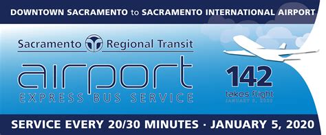 Airport Express Bus Service – Sacramento Regional Transit District