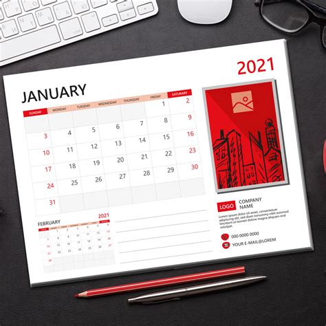 Flat desk calendars | Fortis Printing House