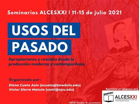 Ii Jornadas Virtuales Seminario Usos Del Pasado Alcesxxi